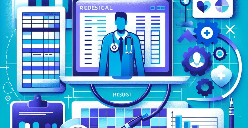 医疗行业：用 Excel 制作规范的人事业务表格